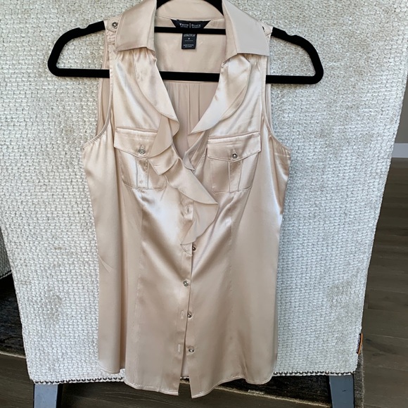 White House Black Market Tops - White House Black Market silk top